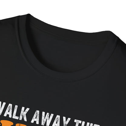 Camiseta Walk Away, este vikingo tiene problemas de ira y una gran aversión por las personas estúpidas