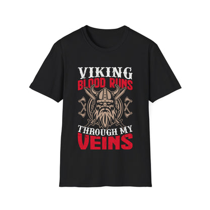 Viking Blood Runs Through My Veins T-paita