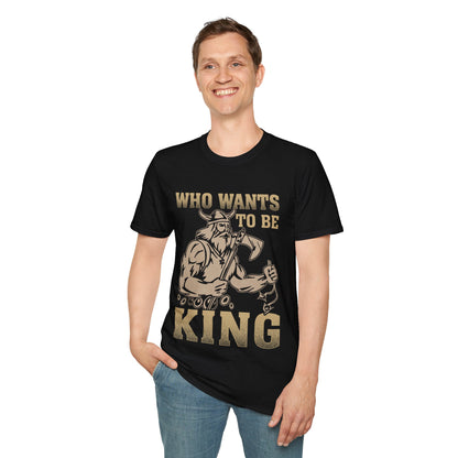 Wie wil koning Viking T-shirt zijn