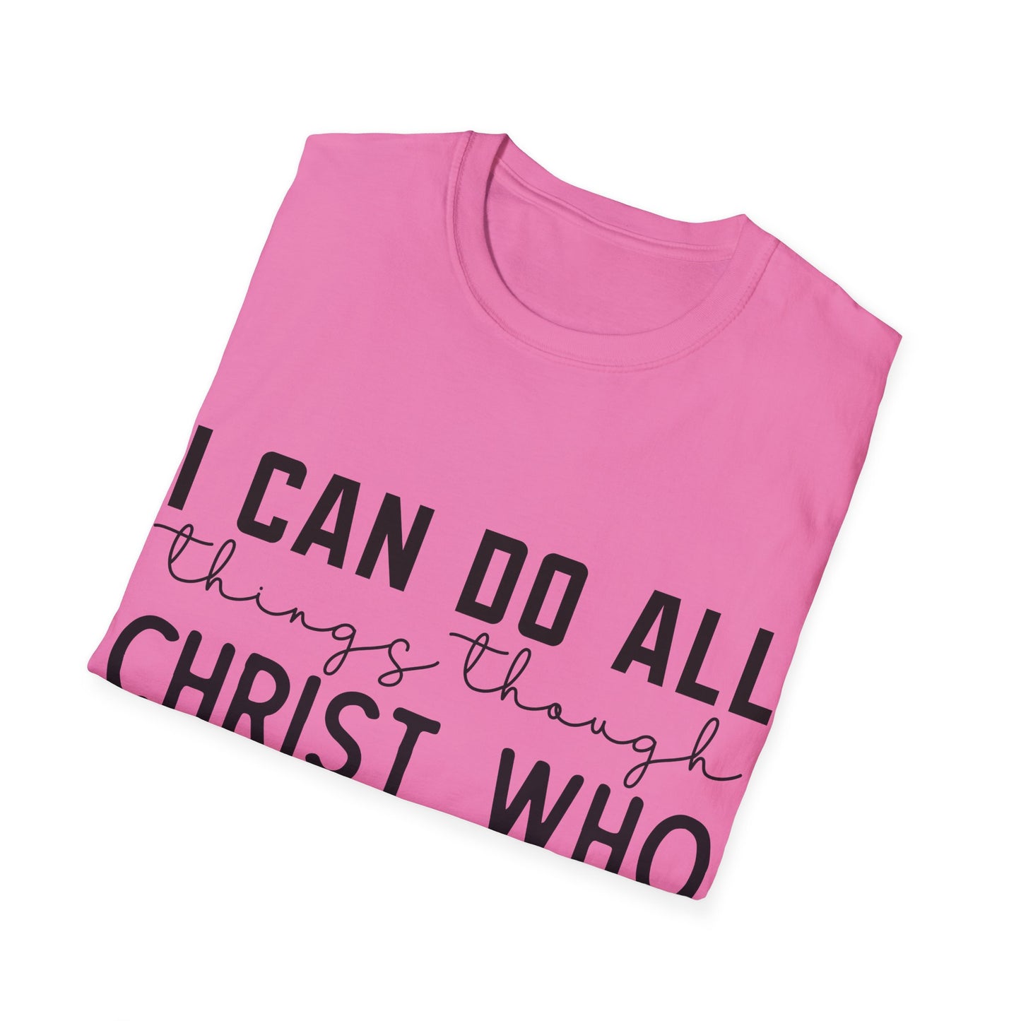 I Can Do All Things Though Christ Who Strengthens Me Phil 4:13 Triple Viking T-Shirt