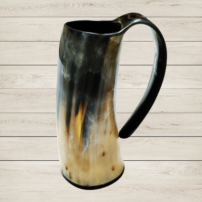 300-350 ml Natural Ox Horn Cup Drinking Horn Viking Muki