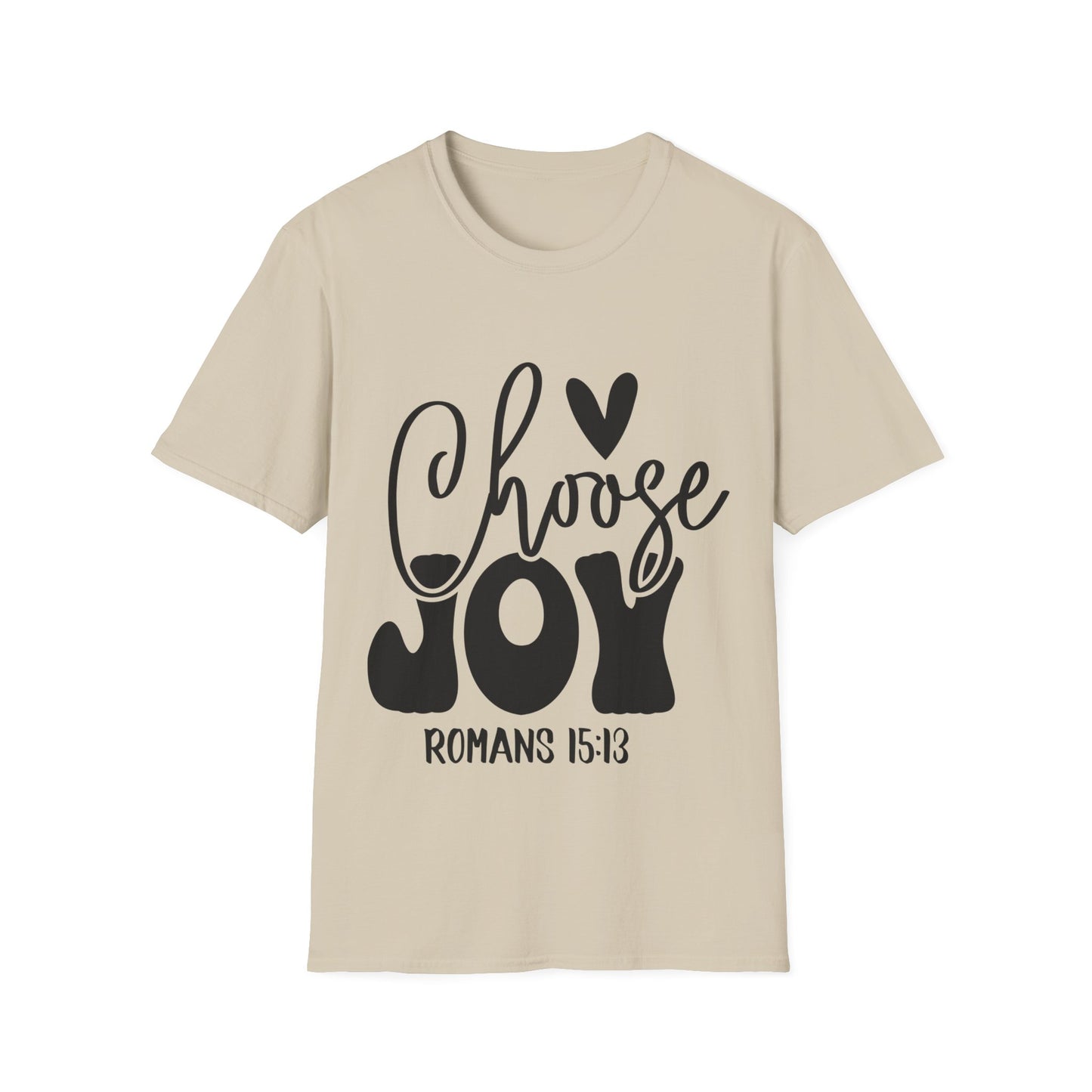 Choose Joy Romans 15:13 Triple Viking T-Shirt