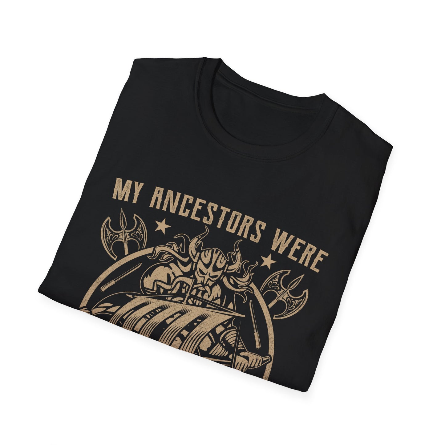 T-shirt Mes ancêtres étaient des Vikings, quelle est votre excuse