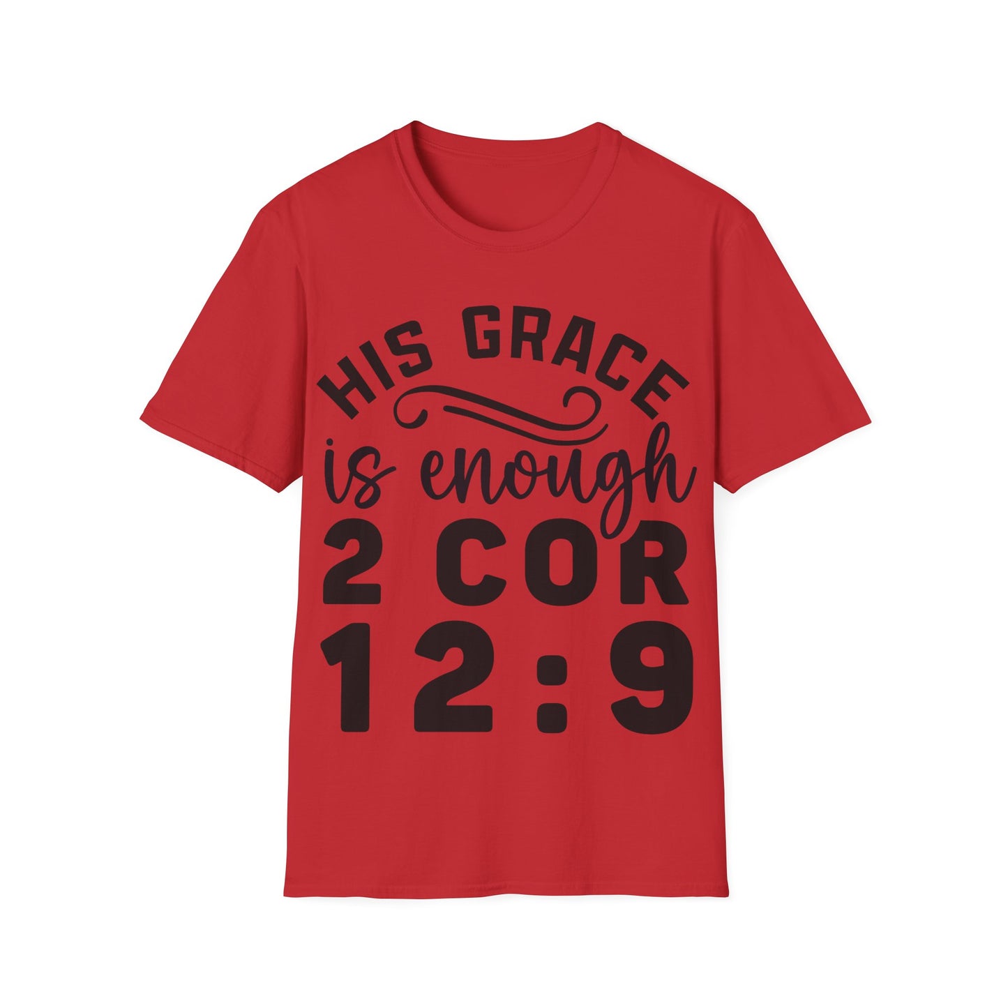 His Grace Is Enough 2 Cor 12:9 (2) Triple Viking T-Shirt