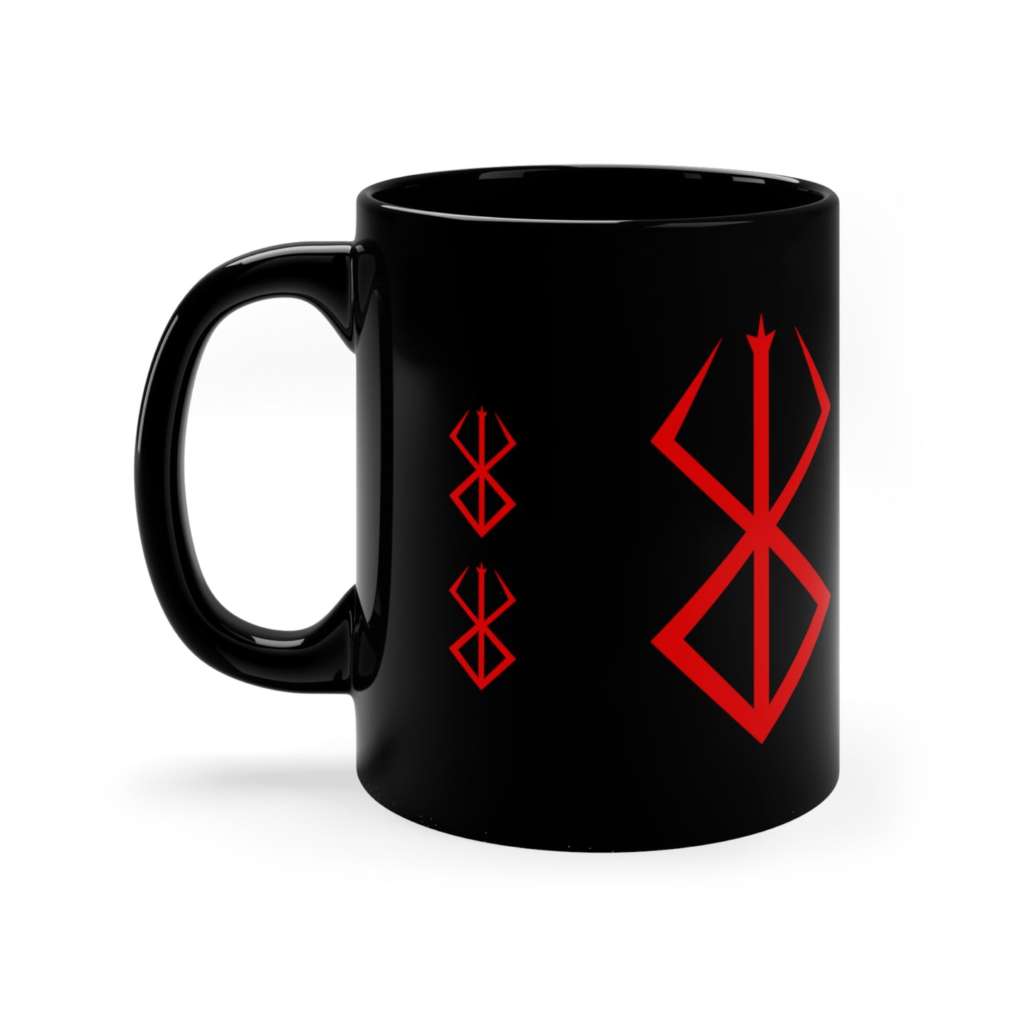 Berserk Symbol 11oz Black Mug
