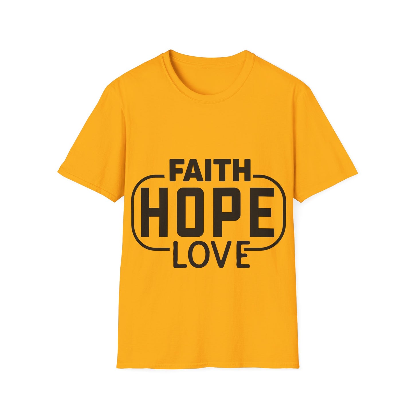 Faith Hope Love Triple Viking T-Shirt