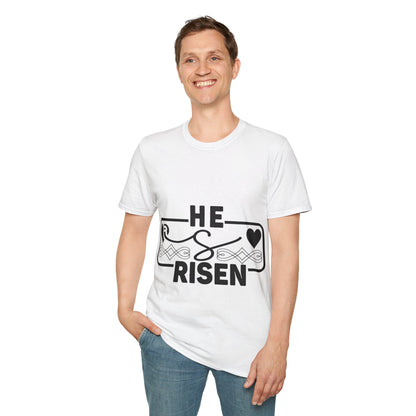 He Is Risen Triple Viking T-shirt