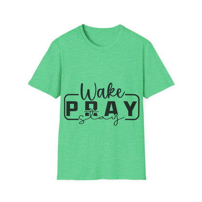 Wake Pray Stay Triple Viking T-Shirt