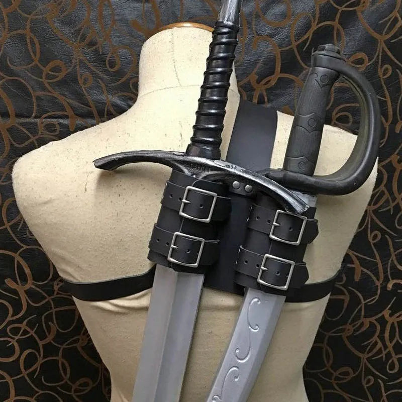 Double Back Scabbard For Sword - TripleViking