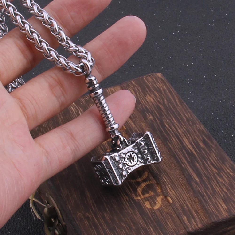 Thor's Viking Mjolnir Necklace