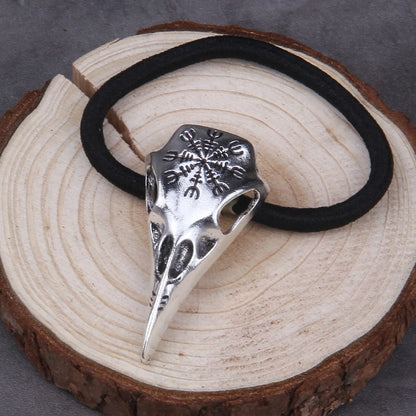 Accessories Lochlannacha Norse Crystal Raven Ceann Dubh Rubair Gruaige Mná Leaisteacha