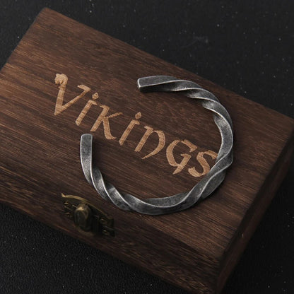 Iron color Vikings Bangle - TripleViking