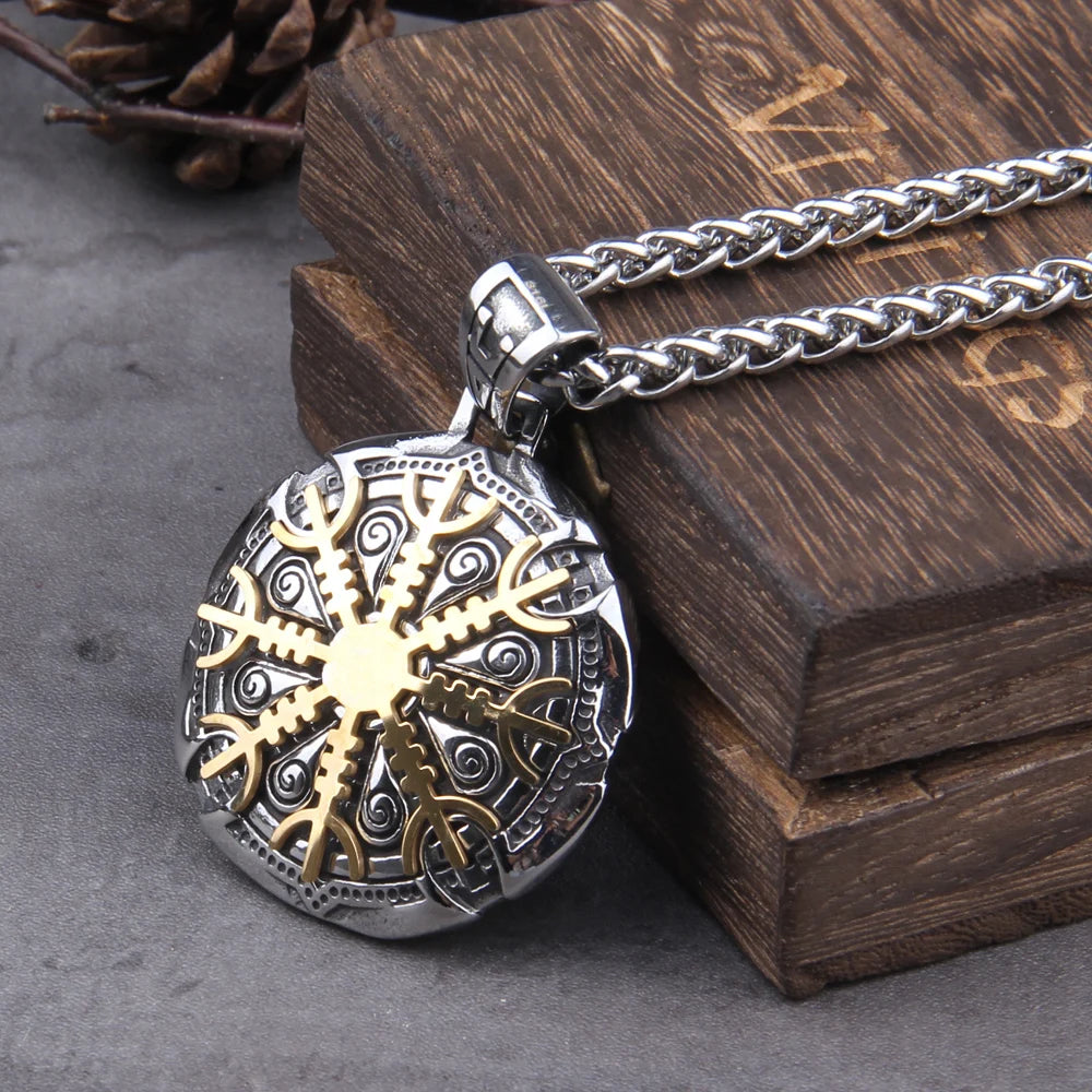Stainless Steel Scandinavian Viking Necklace