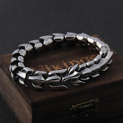 Viking Ouroboros Bracelet - TripleViking