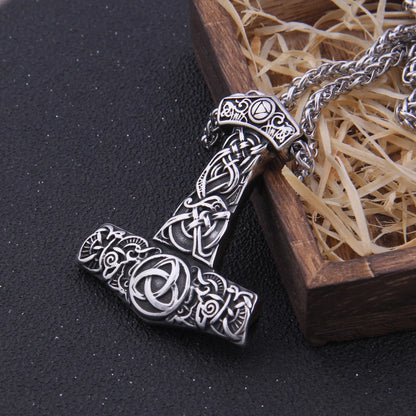 Collier Viking Scandinave Odin Mjolnir