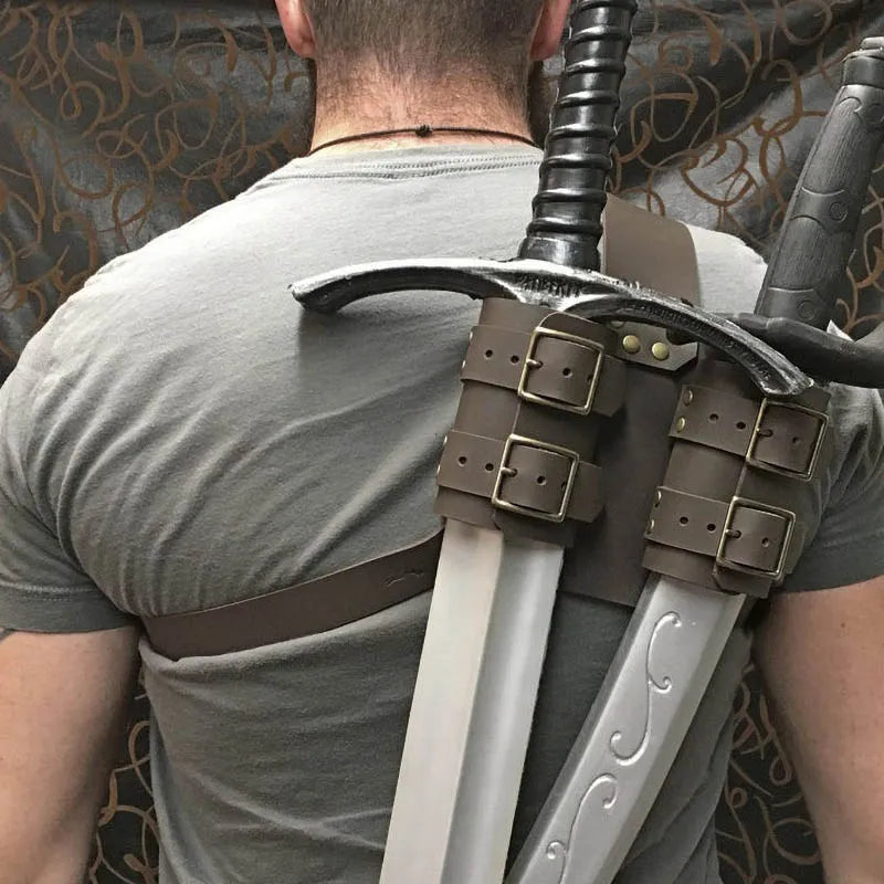 Double Back Scabbard For Sword - TripleViking
