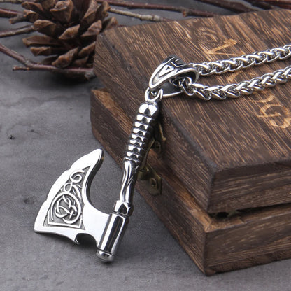 Nordic Stainless Steel Thor Hammer Mjolnir Scandinavian Viking Pullonavaaja