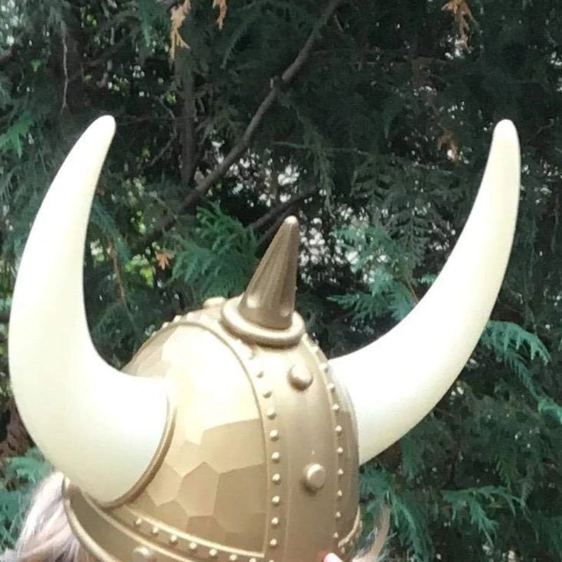 Casco vikingo nórdico Pirata Disfraces de Halloween Sombrero