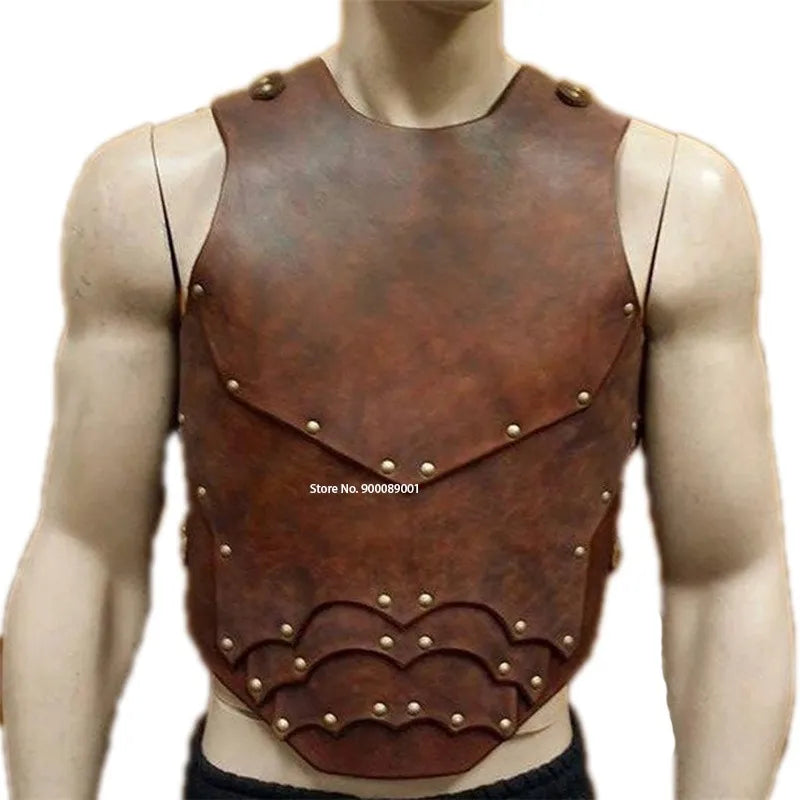 Viking Samurai Warrior Leather Harness - TripleViking