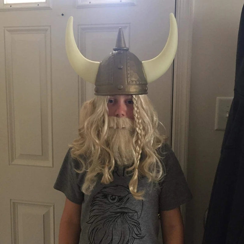 Norse Viking Helmet Pirate Halloween Costumes Hat