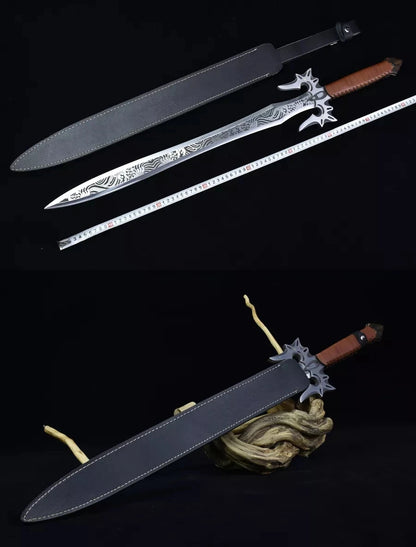 84cm Ryðfrítt stál Western Warrior Viking sverð