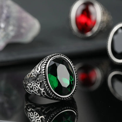 Crystal Stones Rings - TripleViking