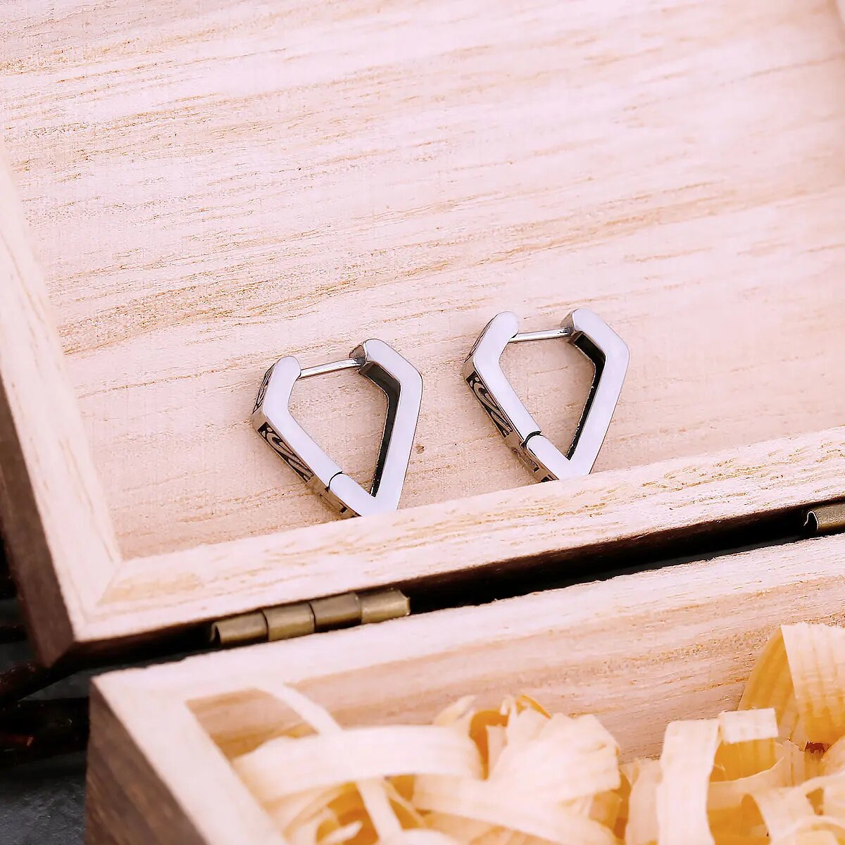 Geometric Stud Earrings - TripleViking