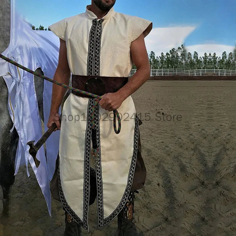 Ermalausir lausir sloppar Celtics Tunic Warrior Knight Viking boli