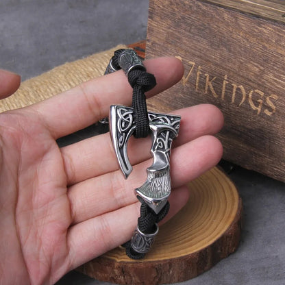 Axe Punk Beads Bracelet - TripleViking