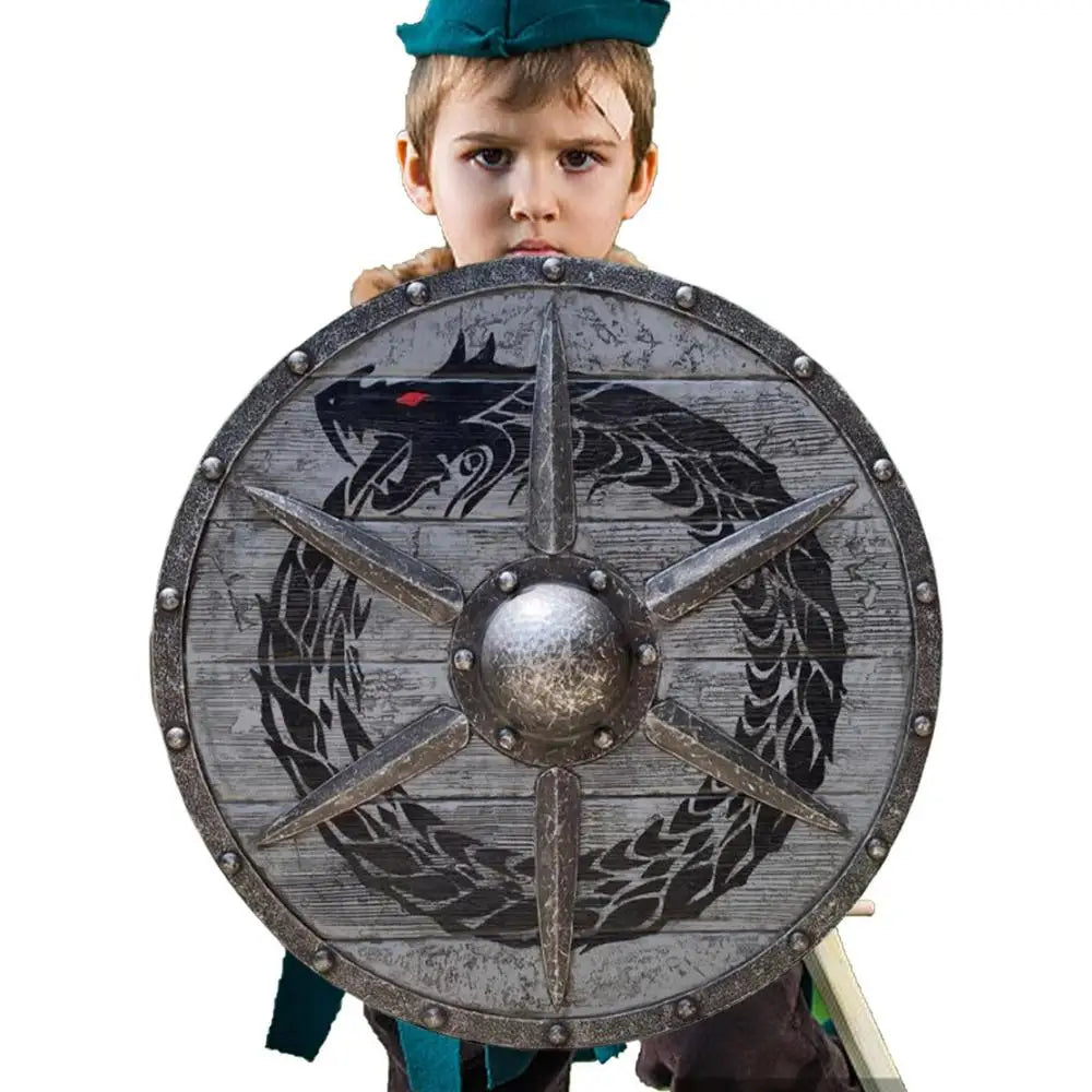 Eivor Valhalla Warpaint Dekorativní Dragon Viking Shield