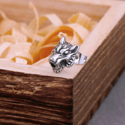 Tiger Stud Earrings - TripleViking