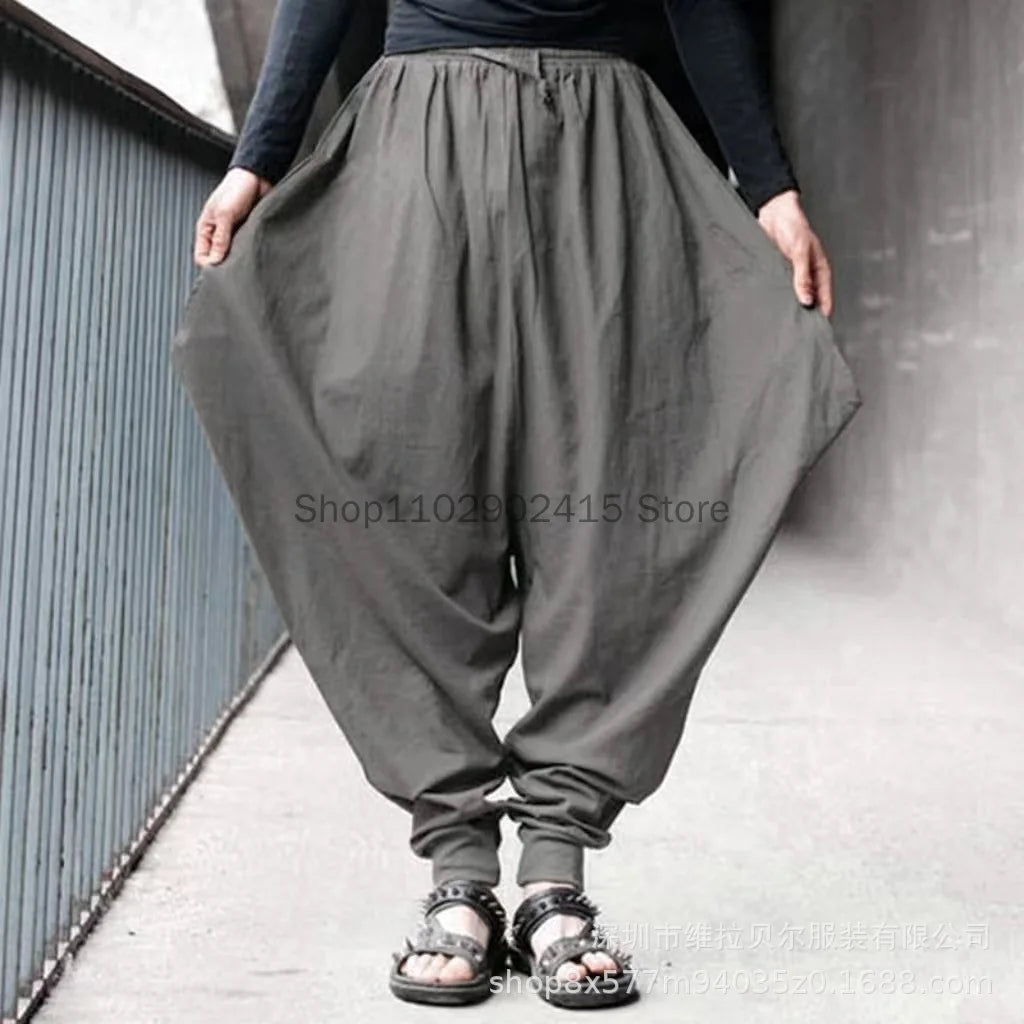 Éadaí Cosplay Lochlannach Fóillíochta na bhFear Harem Pants