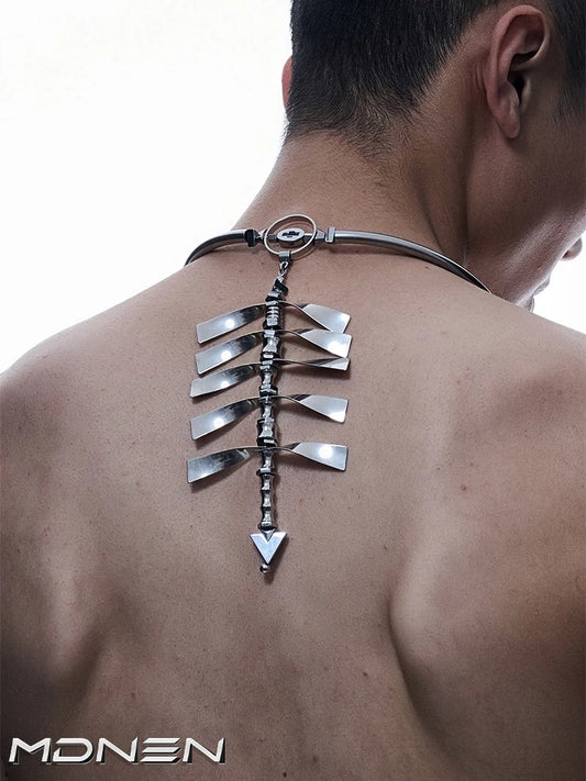 Naszyjnik Nowy Naszyjnik Viking Viking w stylu Alloy Cyberpunk w stylu Cyberpunk