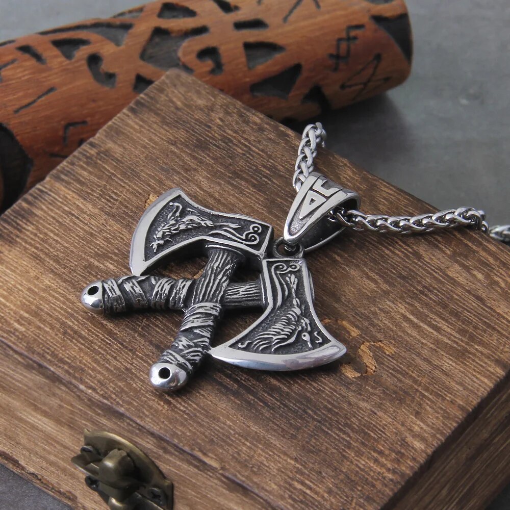 Odin Axe Necklaces - TripleViking