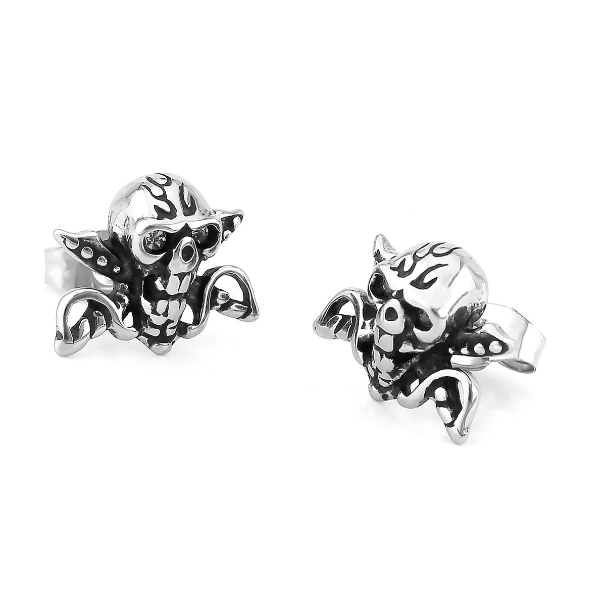 Cloigeann Vampire Neo-Ghotach Earrings Lochlannach