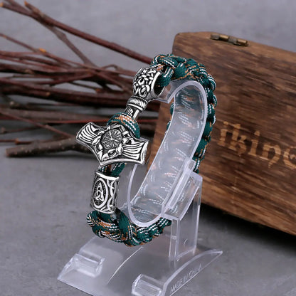 New Design Thor's Hammer Viking Bracelet