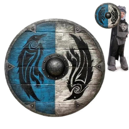 Uusi Cosplay puinen Eivor Valhalla Raven Viking Shield