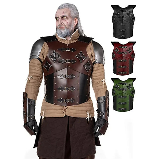 Viking Warrior PU Leather Body Chest Armors