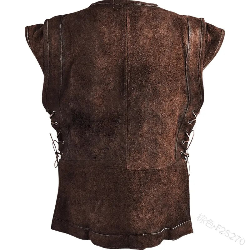 Vintage Warrior Sleeveless Vest - TripleViking