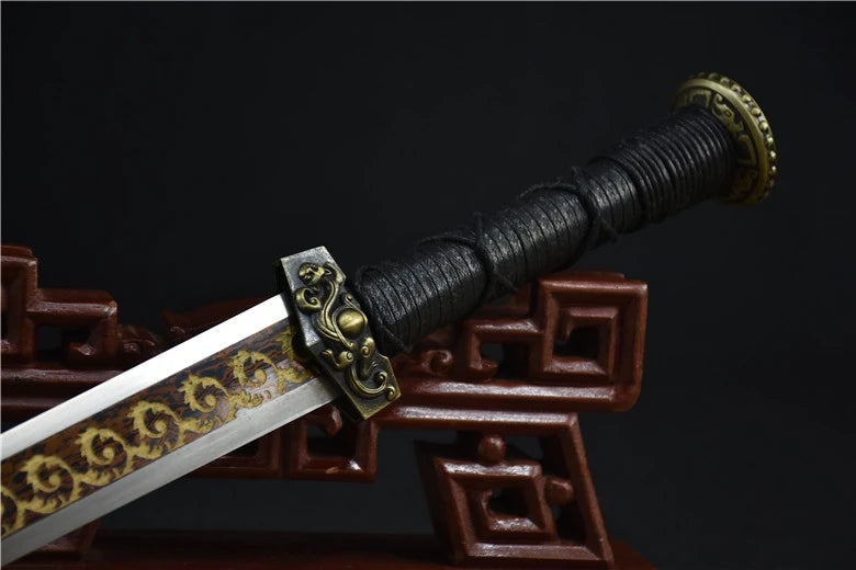 50cm Manganese Steel Combat Training True Metal Viking Sword