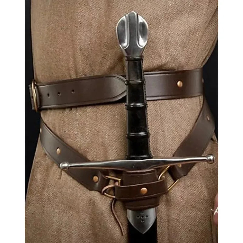 Viking Warrior Sword Holder Belt Waist Sheath