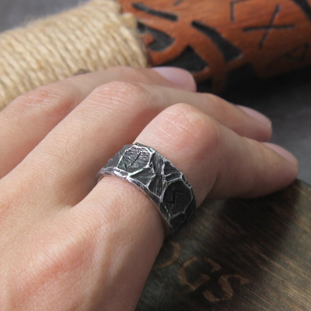 Odin Norse Anel Rings - TripleViking