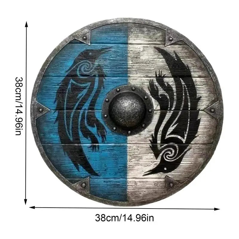 Uusi Cosplay puinen Eivor Valhalla Raven Viking Shield