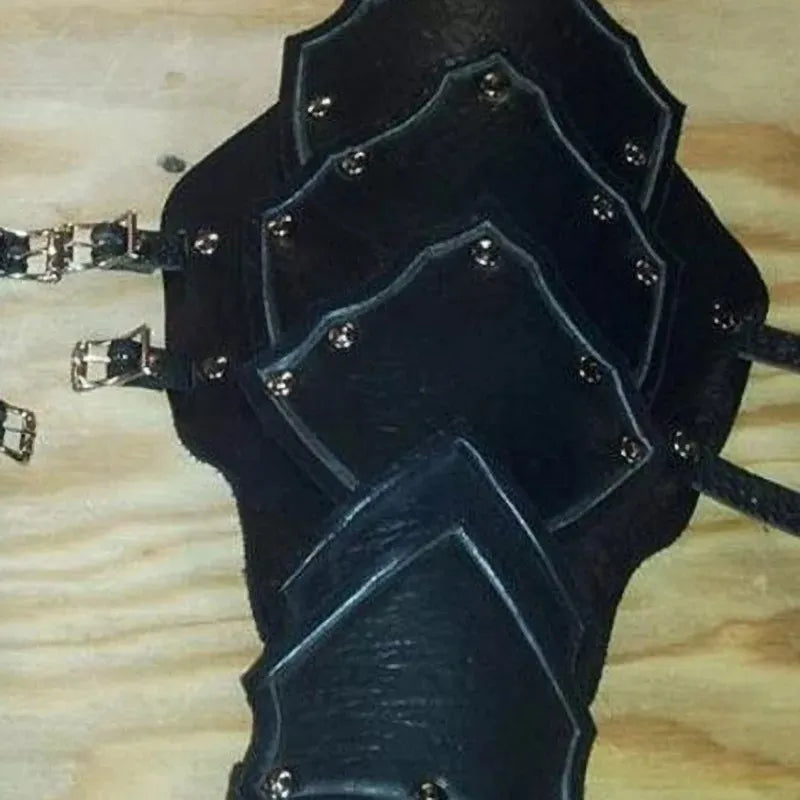 Viking Bracers Armure de bras en cuir médiéval