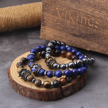 Tiger Eye Men Bracelets - TripleViking