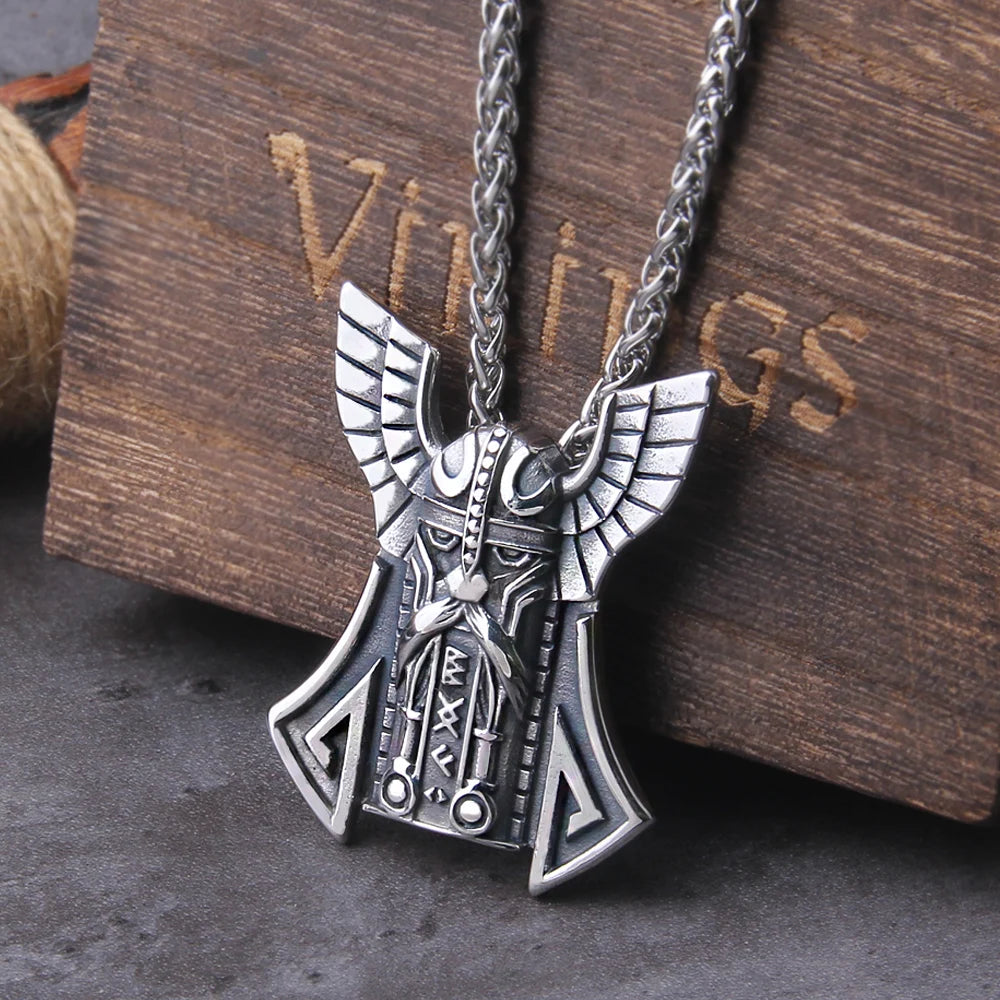 Norse Mythology Odin Viking Necklace