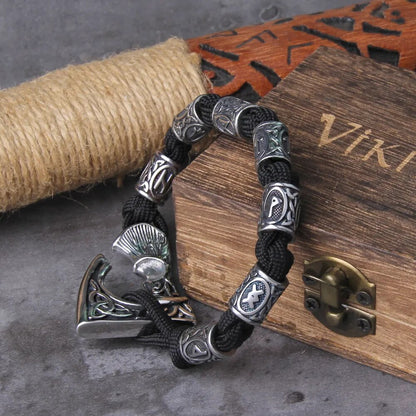 Axe Punk Beads Bracelet - TripleViking