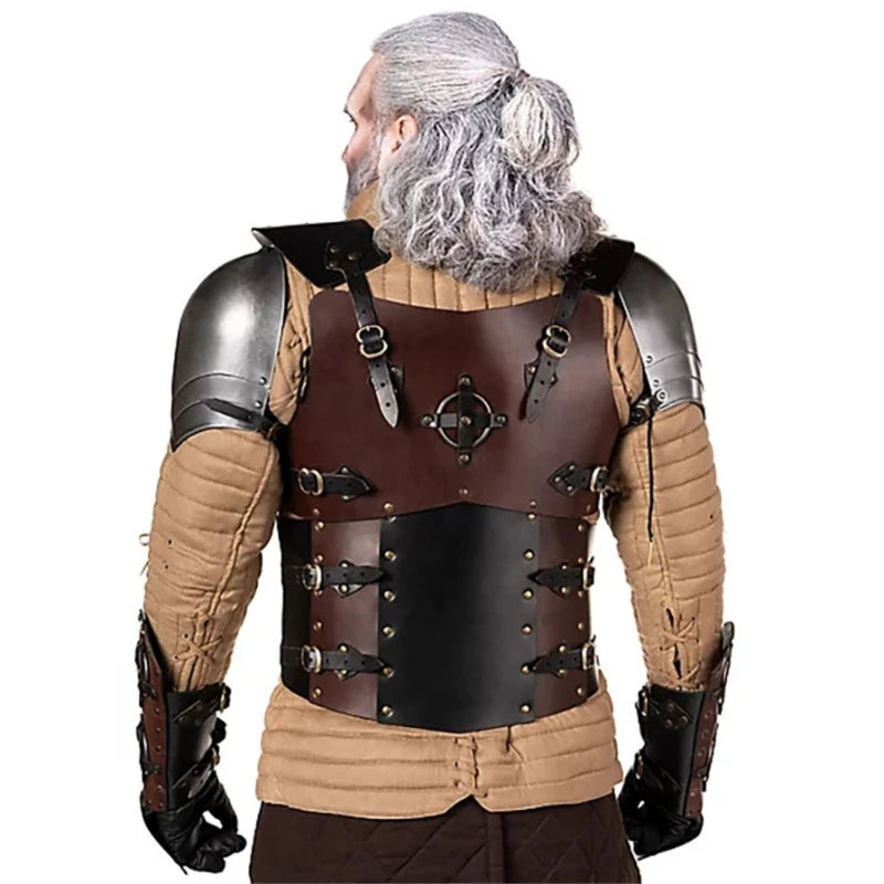 Viking Warrior PU Leather Body Chest Armors