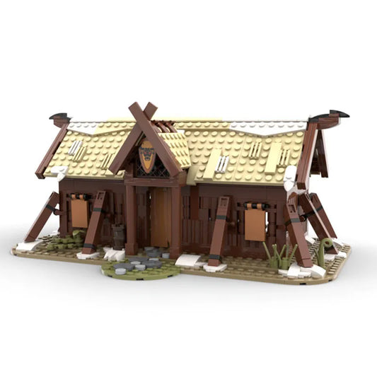 The Viking'S House Medieval Model Building Blocks