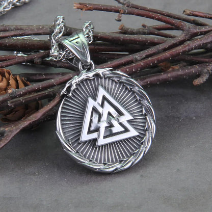 Self-devourer Amulet Dragon Necklace - TripleViking